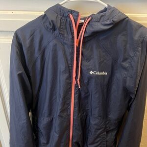 Columbia lined windbreaker